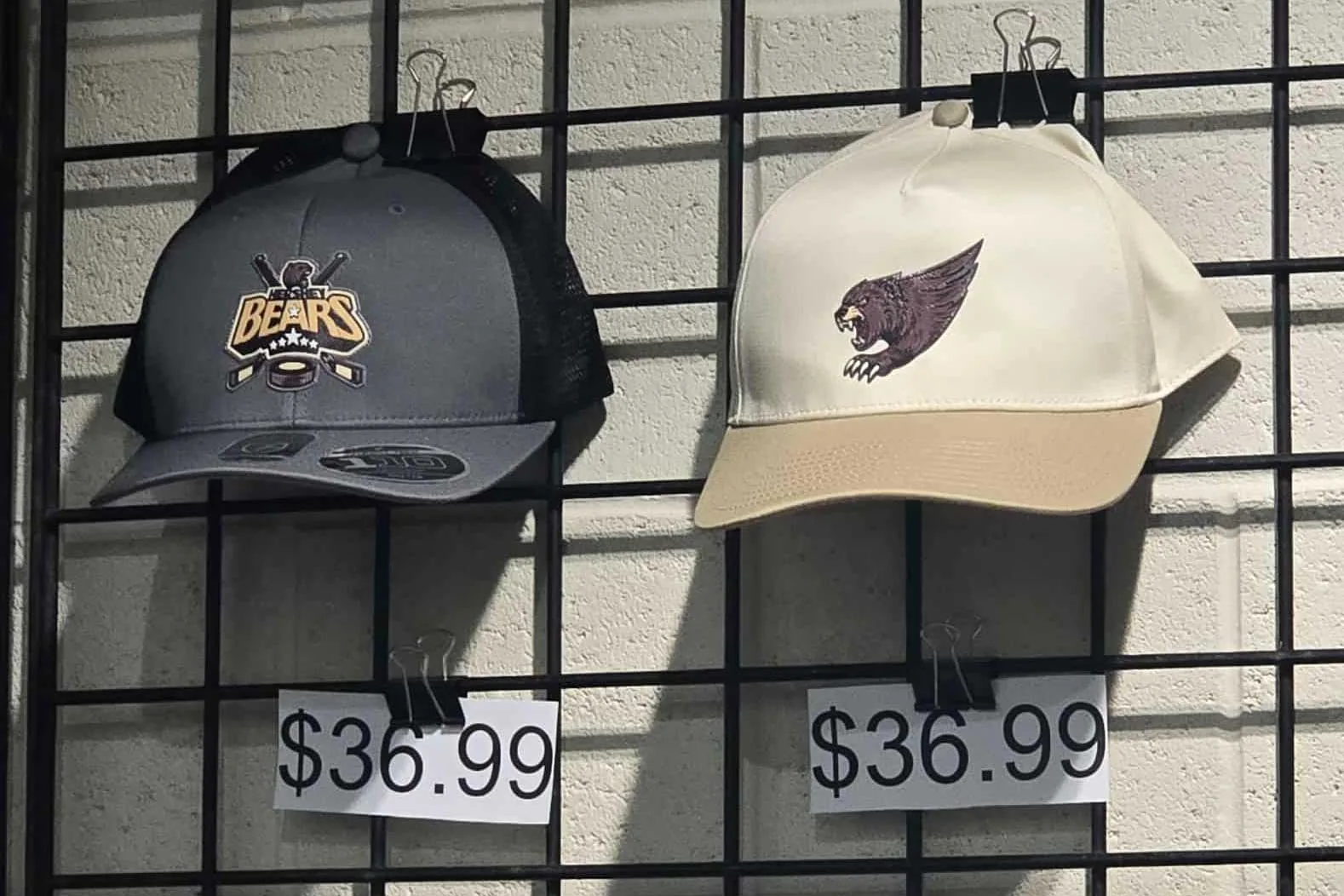 Hershey Bears Screaming Bear hats