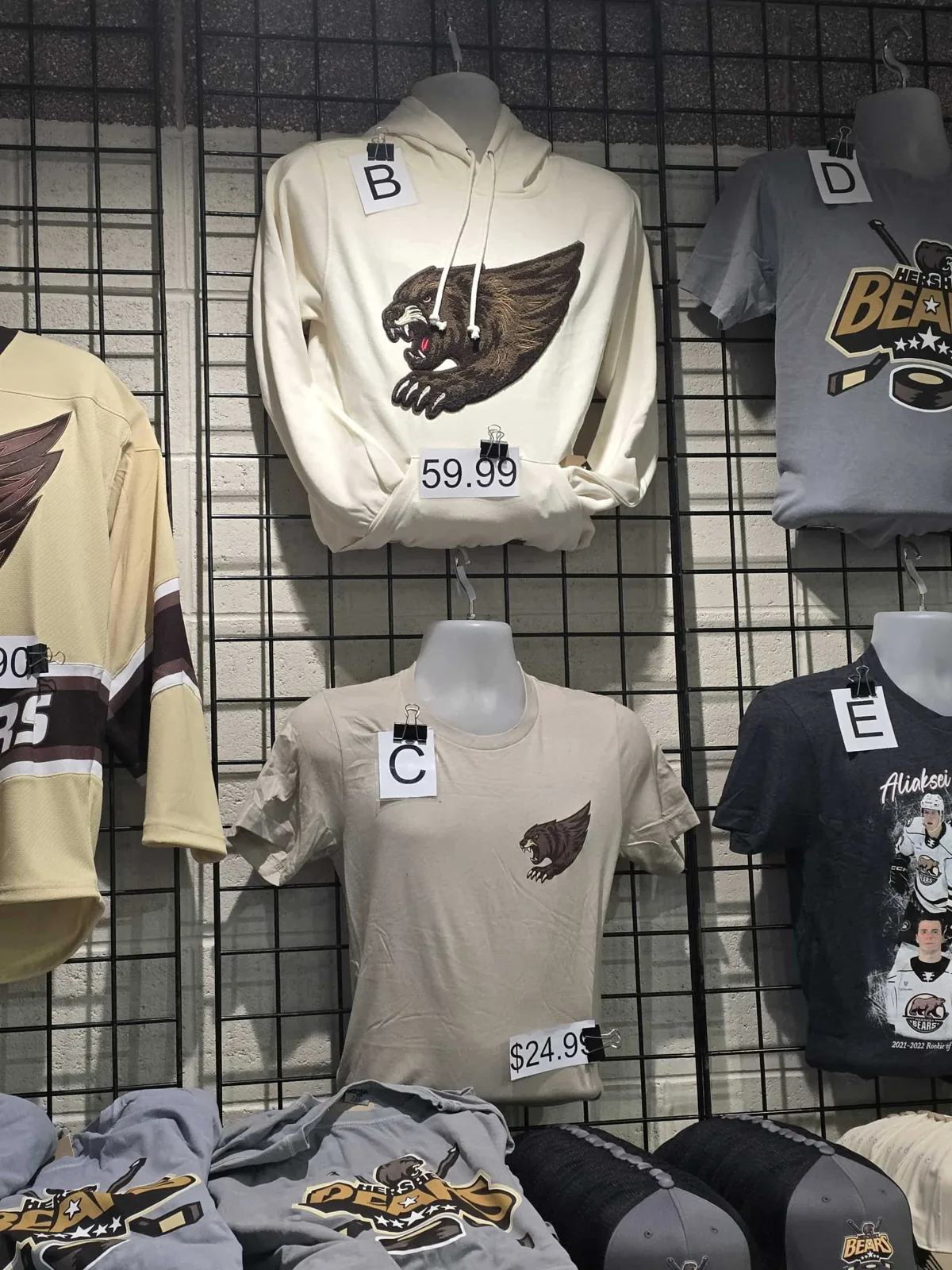 Hershey Bears Screaming Bear hoodie