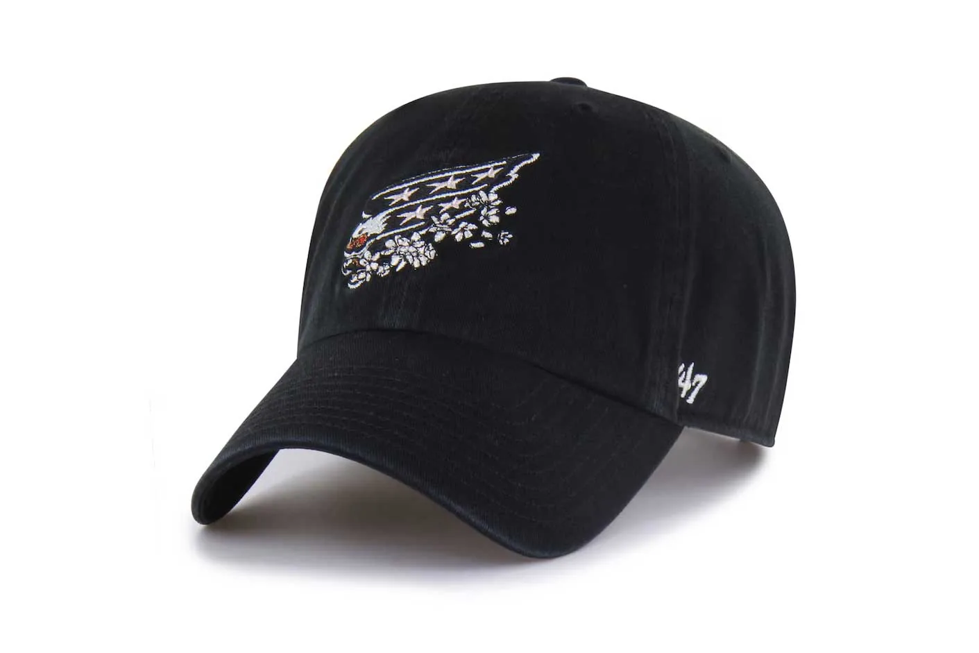 A Capitals Screaming Eagle cherry blossom cap