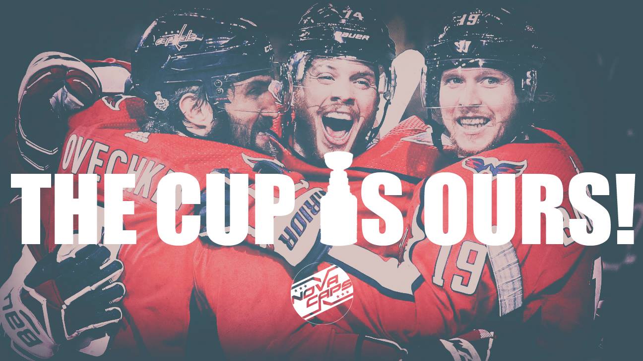 Caps on top! Washington wins Stanley Cup, beats Vegas 4-3