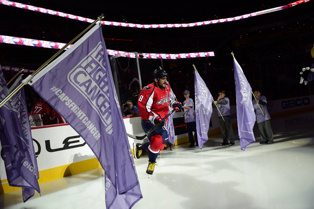 Washington Capitals continue to fight cancer